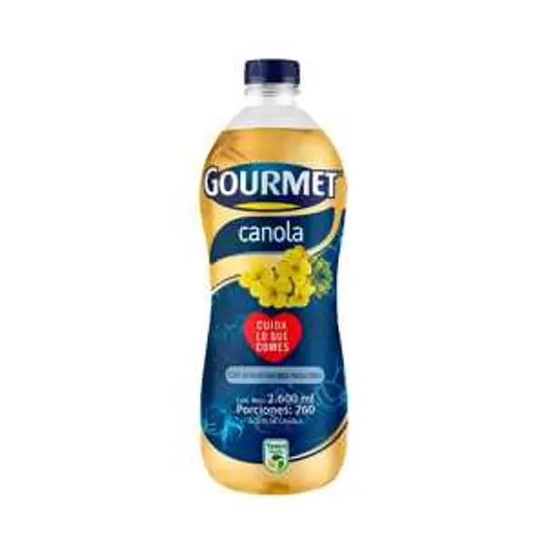 ACEITE CANOLA GOURMET *2600ML