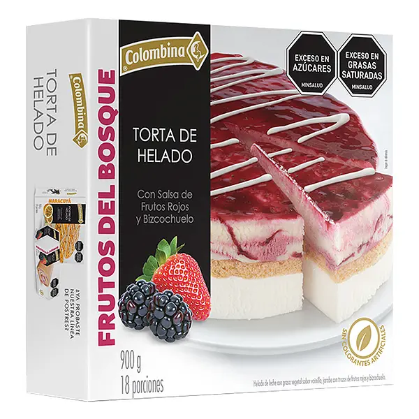 HELADO TORTA DEL BOSQUE COLOMBINA*900G