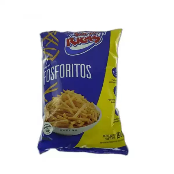 SNACK PAPA FOSFORITO SUPER RICAS *190G