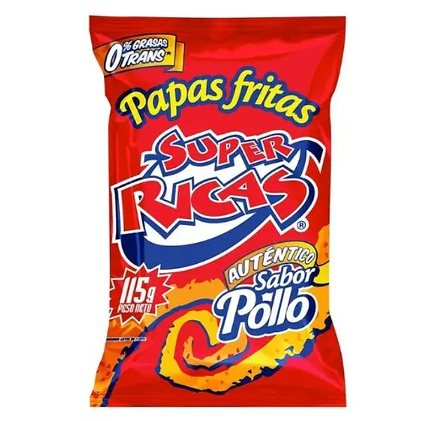 SNACK PAPA POLLO SUPER RICAS *115GR