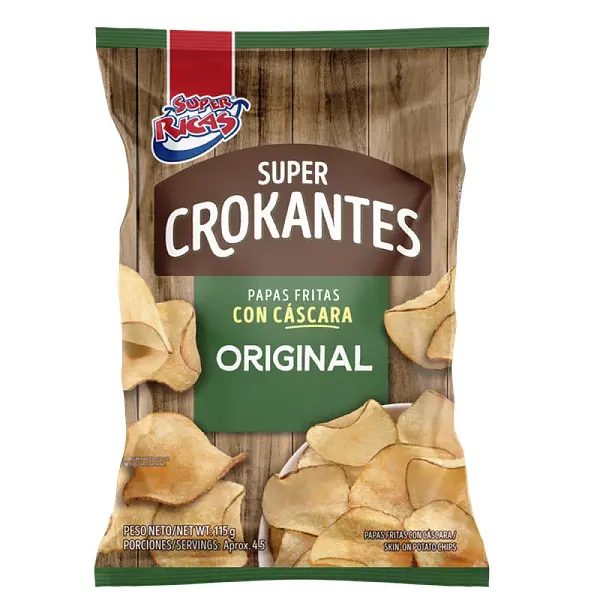 SNACK PAPA CROKANTE NATURAL SUPER*115G