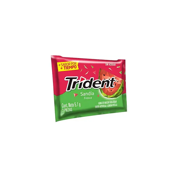 CHICLE SANDIA TRIDENT *3U