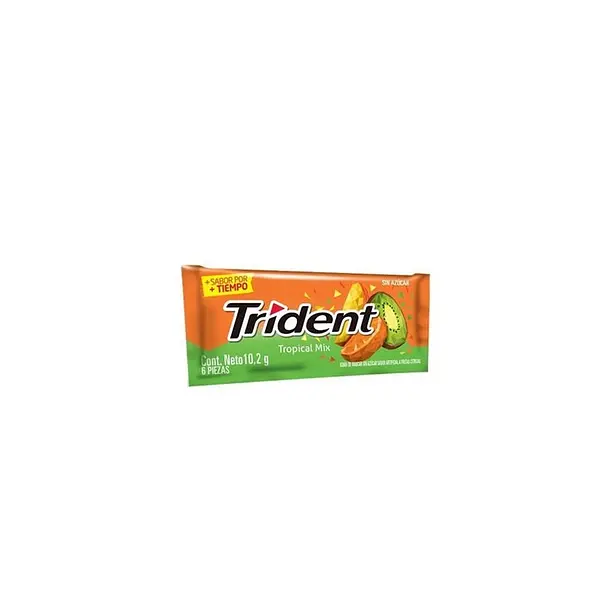 CHICLE TROPICAL TRIDENT *6U