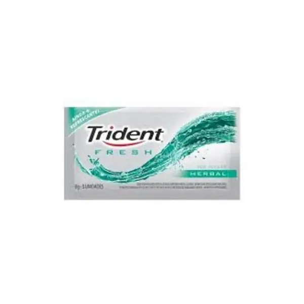 CHICLE HERBAL TRIDENT *3U