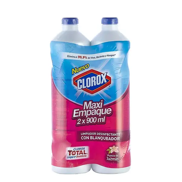 BLANQUEADOR JAZMIN CLOROX*900ML*2U