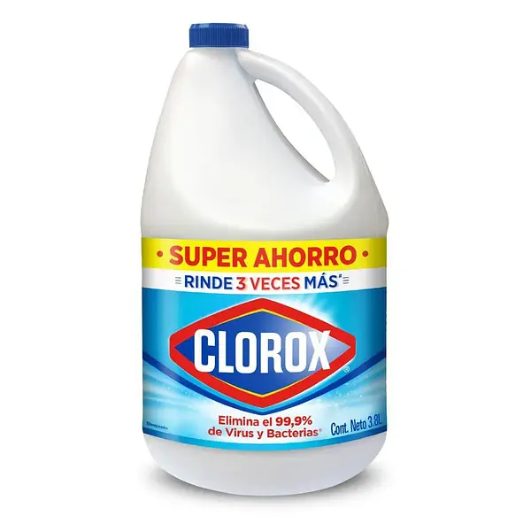 BLANQUEADOR ORIGINAL CLOROX*3.8LT