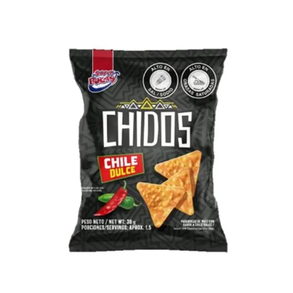 SNACK CHIDOS QUESO DULCES * *38GR