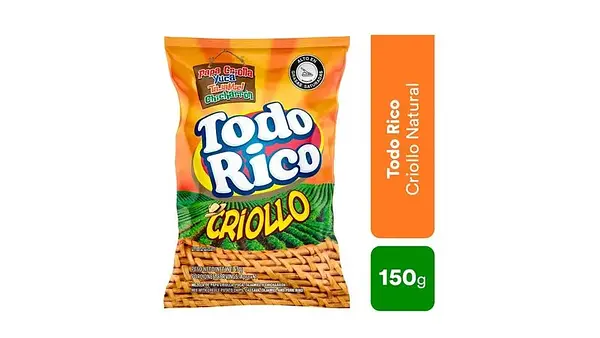 SNACK TODO RICO CRIOLLO*150G
