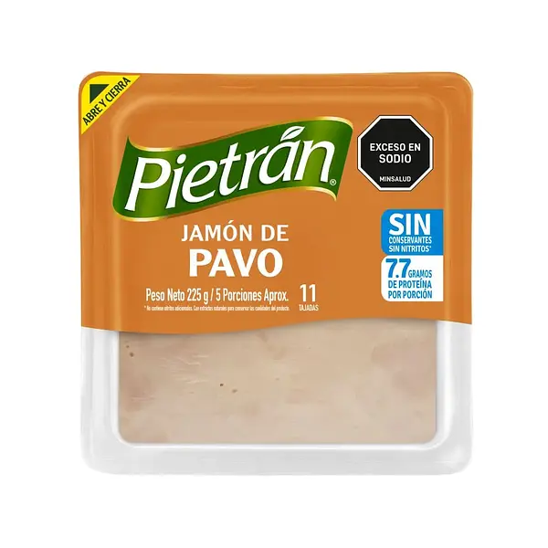 JAMON PAVO PREMIUM PIETRAN*225G
