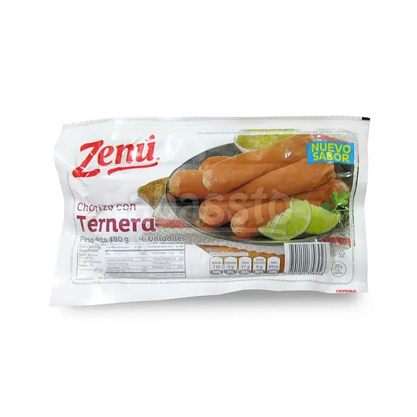 CHORIZO TERNERA ZENU *235G