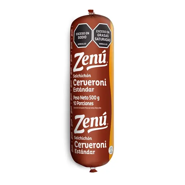 SALCHICHON CERVERONI ZENU *500G