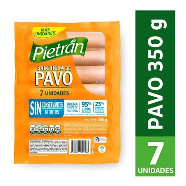 SALCHICHA PAVO PIETRAN*7U