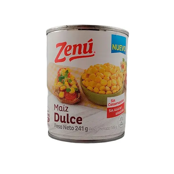 MAIZ DULCE ZENU*241GR