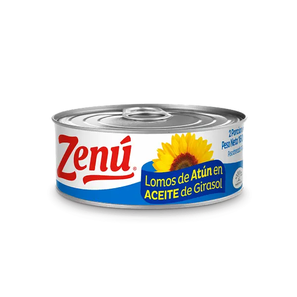 ATUN LOMITO ACEITE GIRASOL ZENU * 160G