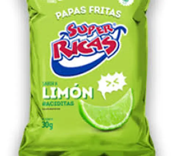 SNACK PAPA LIMON SUPER RICAS*30GR