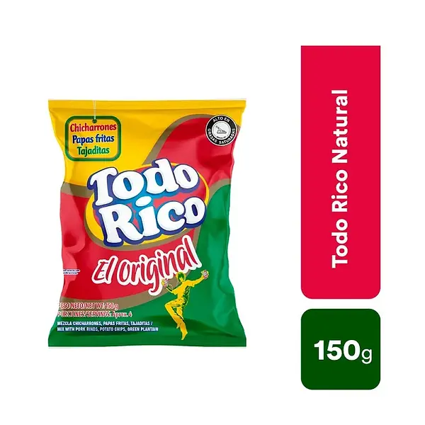 SNACK TODO RICO ORIGINAL*150GR