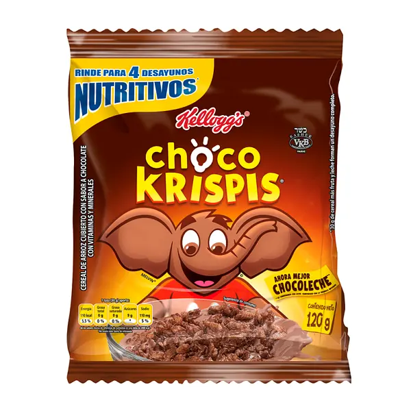 CEREAL CHOCO KRISPIS KELLOGGS *120 GR