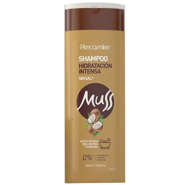 SHAMPO HIDRATACION MUSS*400ML
