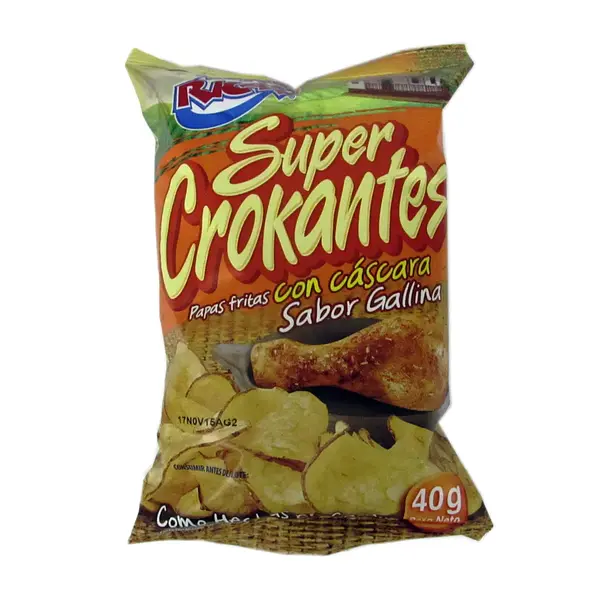 SNACK PAPA CROKANTE GALLINA SUPER*40G