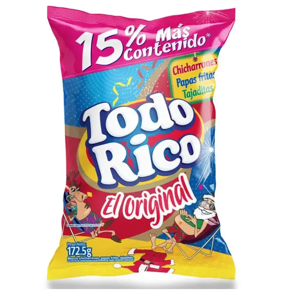 SNACK TODO RICO NATURAL*172G