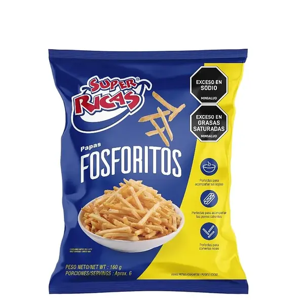 SNACK FOFORITO SUPER RICAS*160G
