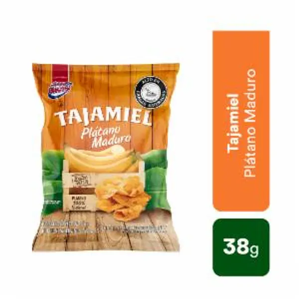 SNACK PLATANO MADURO TAJAMIEL *38 GR