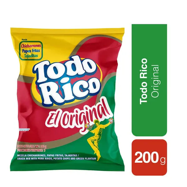 SNACK TODO RICO ORIGINAL*200G