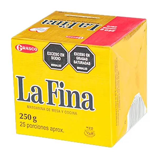 MARGARINA BARRA LA FINA *250GR