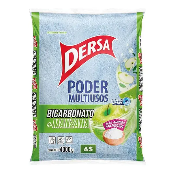 DETERGENTE POLVO BICARBONATO DERSA*4K