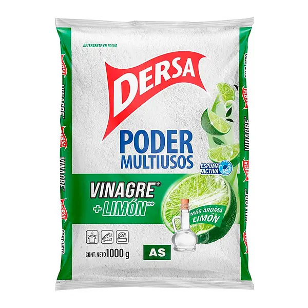 DETERGENTE POLVO LIMON DERSA*1KG