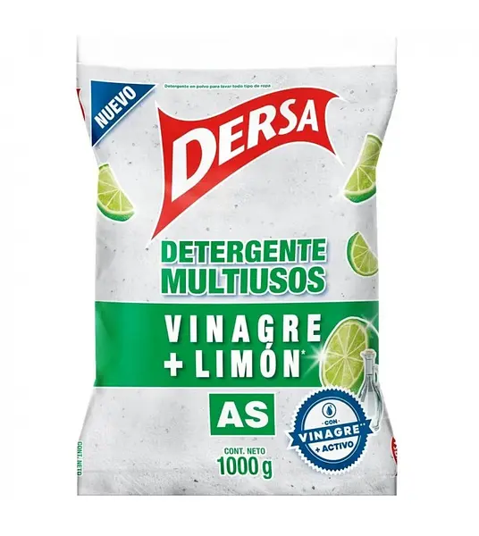 DETERGENTE POLVO LIMON DERSA*1K