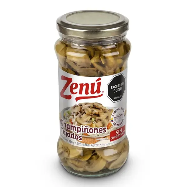 CHAMPIÑON TAJADO ZENU*460G