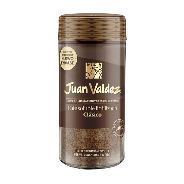 CAFE INSTANTANEO CLASICO JUAN VALDEZ*95G