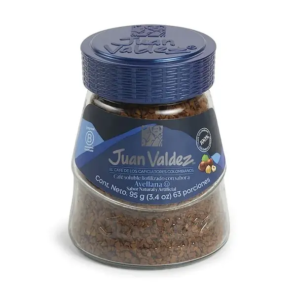 CAFE INSTANTANEO AVELLANA JUAN VALDEZ*95G