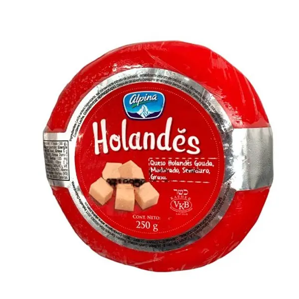 QUESO HOLANDES ALPINA *250 GR