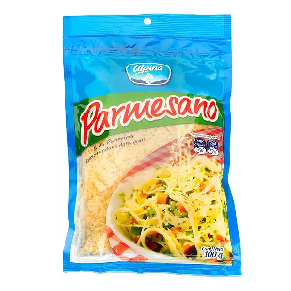 QUESO PARMESANO ALPINA * 100G