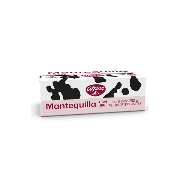 MANTEQUILLA SAL ALPINA*250GR