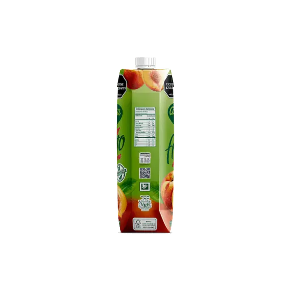 JUGO NECTAR DURAZNO FRUTTO ALPINA*1L