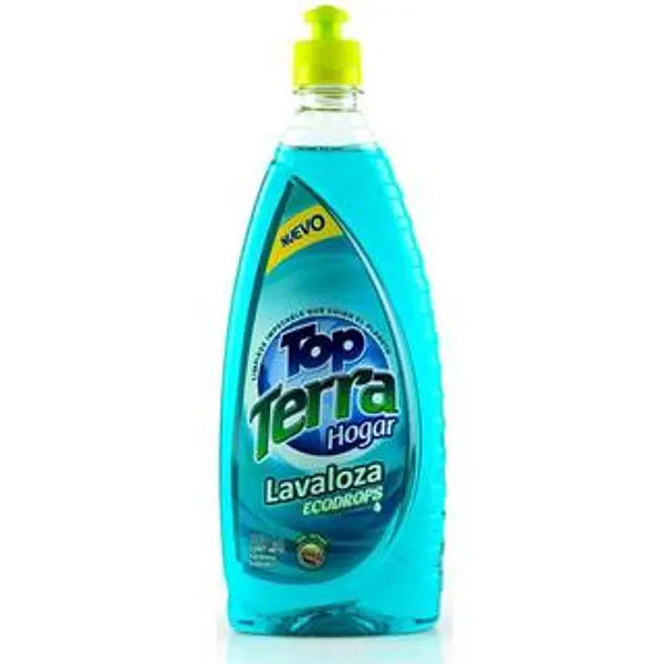 JABON LIQUIDO LOZA HOGAR TOP TERRA*750ML