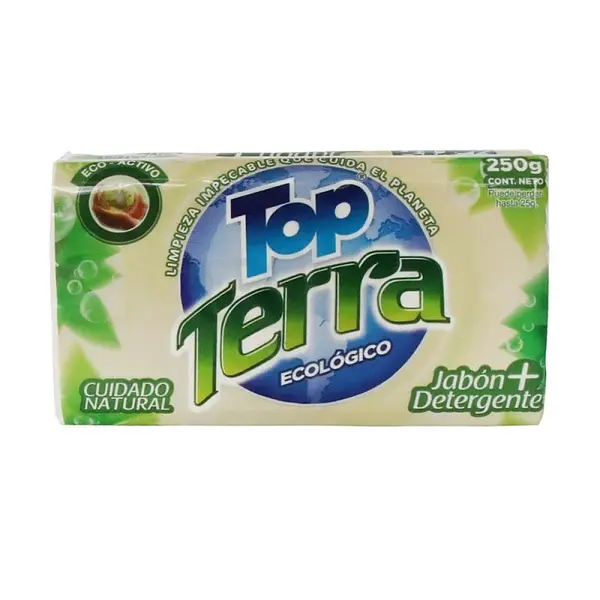 JABON BARRA NATURAL TOP TERRA*250G