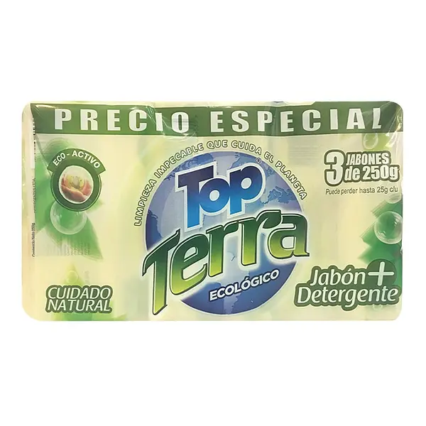 JABON BARRA TOP TERRA*3U