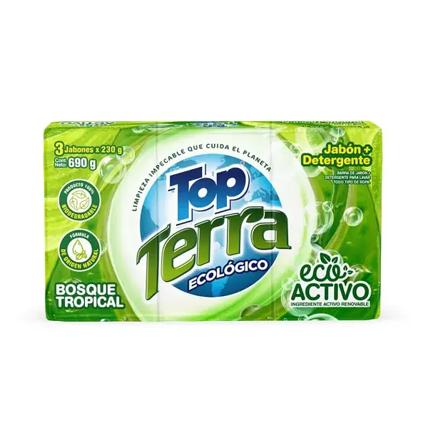 JABON BARRA TERRA DERSA*230*3U