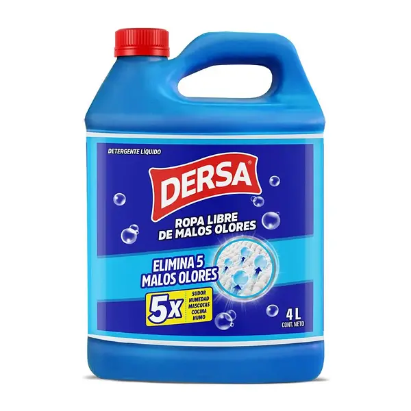 DETERGENTE LIQUIDO DERSA*4LT