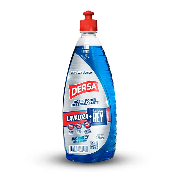 JABON LIQUIDO LOZA REY DERSA*750ML