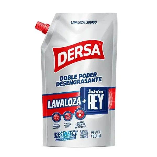 JABON LIQUIDO LOZA REY DERSA*720ML