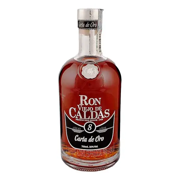 RON VIEJO DE CALDAS 8 AÐOS*750+HIEL