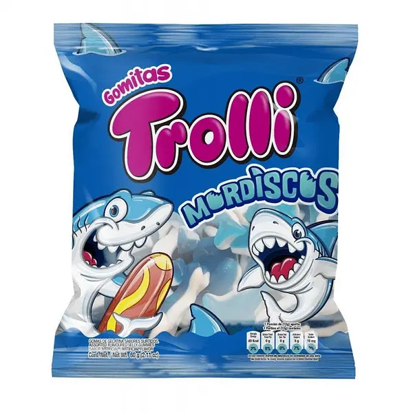 GOMA MORDISCOS GRISSLY*60G