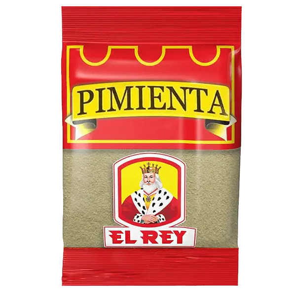 CONDIMENTO PIMIENTA POLVO EL REY *60G