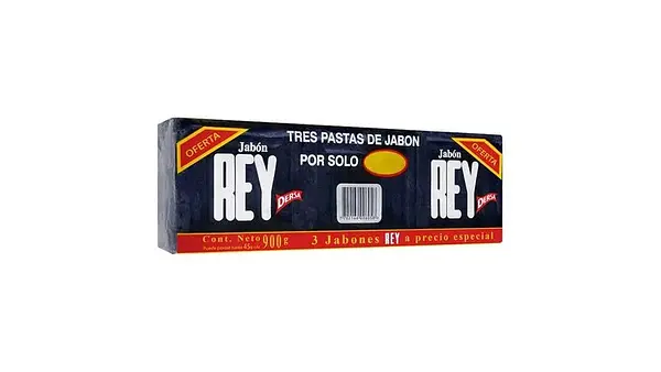 JABON BARRA DERSA REY *300GR*3U