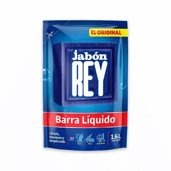 DETERGENTE LIQUIDO REY DERSA*1.6ML